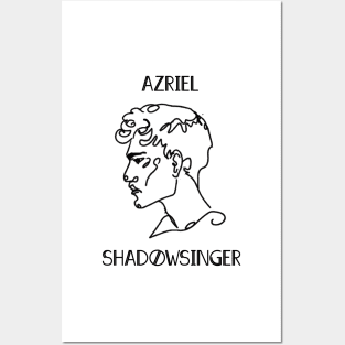 ACOTAR Azriel Shadowsinger Posters and Art